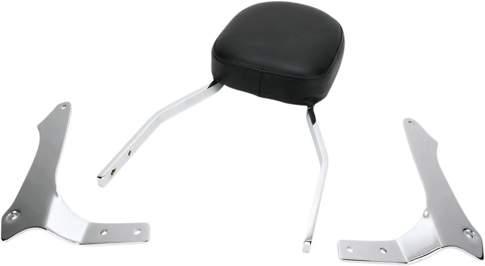 Cobra Tall Square Sissy Bar Chrome with Pad (02-5260)