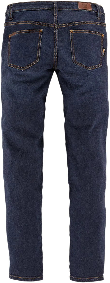 ICON MH1000 Denim Women's Riding Trousers Blue