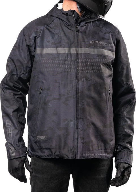 ICON PDX3 CE Textile Jacket Camo/Grey