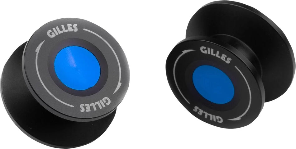 Gilles Tooling PSA2 Motorcycle Paddock Stand Bobbins M8 Blue