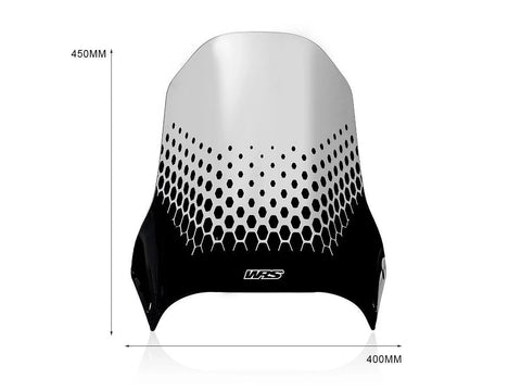 WRS Caponord Windscreen Smoked (DU023F)