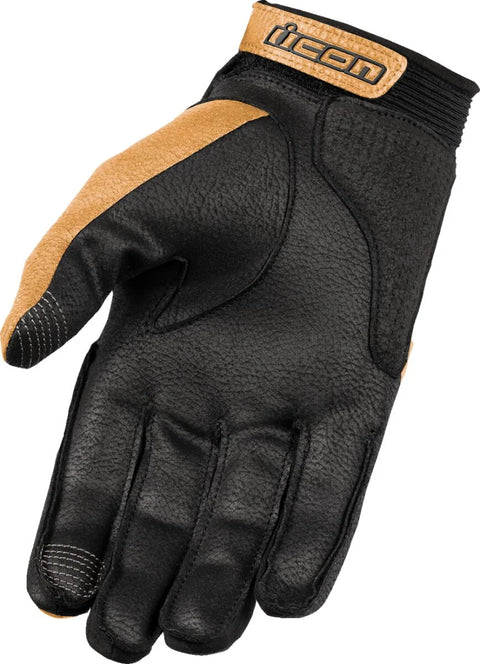 ICON Superduty 3 CE Sport Gloves Black/Tan