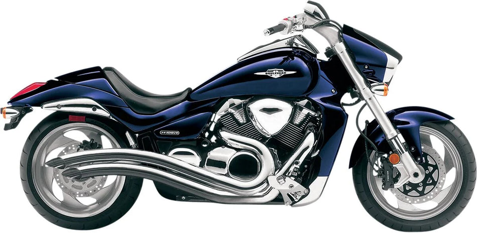 Cobra Swept Exhaust Chrome (3221)