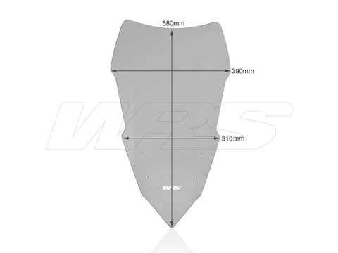 WRS Touring Windscreen Smoked (YA011F)