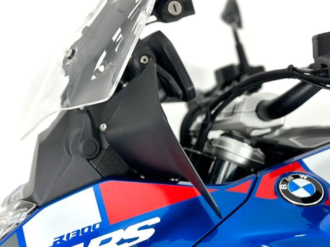 WRS Side Wind Deflectors Matt Black (BM097NO)