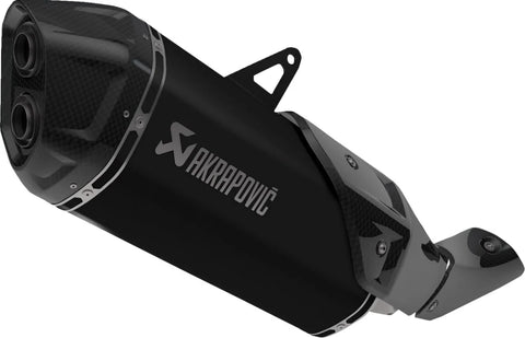 Akrapovic Slip-on Line Muffler Black Titanium Carbon End Cap Honda Africa Twin