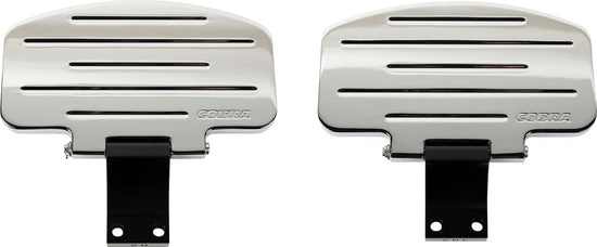 Cobra Classic Rear Floorboard Kit Chrome (06-3750)
