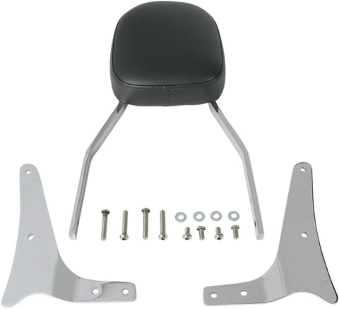 Cobra Tall Square Sissy Bar Chrome with Pad (02-5461)