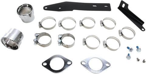 Cobra Hot Rod Speedster Extra Long Exhaust System Chrome with PowerPort