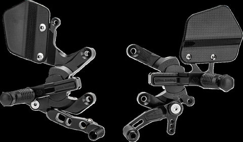 Gilles Tooling VCR38GT Adjustable Rearset Black (VCR-KT03-B)
