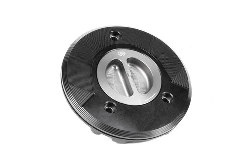 Gilles Tooling Motorcycle Fuel Cap Black (FCAP-03-B)