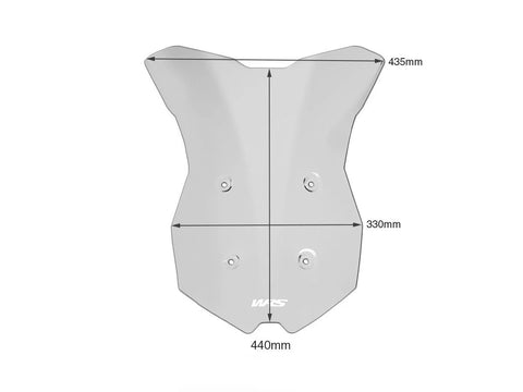 WRS Touring Windscreen Smoked (KT006F)
