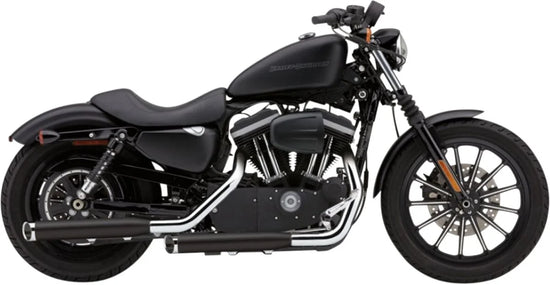 Cobra 3" Round Slip-on Mufflers Raven Black (6031RB)