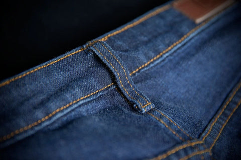 ICON MH1000 Denim Women's Riding Trousers Blue