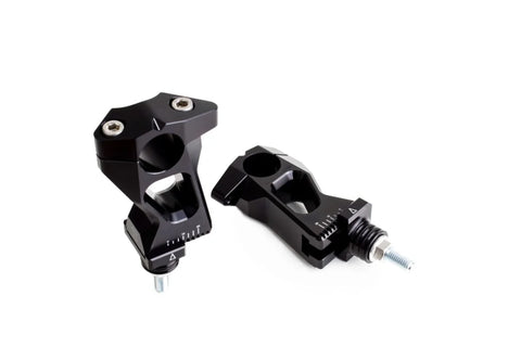 Gilles Tooling 2DGT Adjustable Handlebar Risers Black (2DGT-04-21-B)