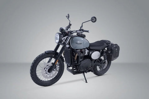 SW-Motech Legend Gear LC2 Side Bag System Brown Edition (Left) — Triumph
