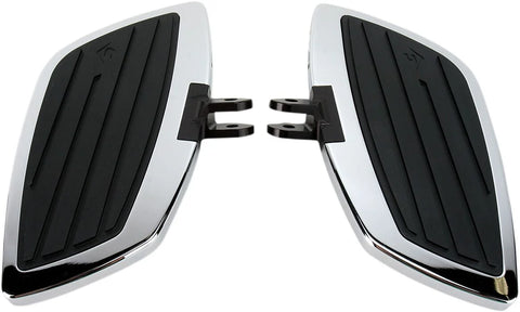 Cobra Swept Front Floorboard Kit Chrome (06-4115)
