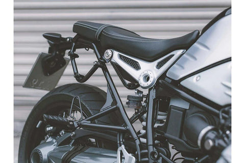 SW-Motech Legend Gear LC1 & LC 2 Side Bag System Brown Edition — BMW Racer
