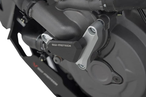 SW-Motech Water Pump Protection Silver/Black Ducati Models