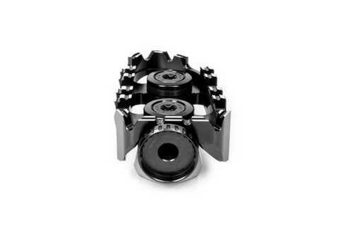 Gilles Tooling Tech-X Enduro Rider Footpegs Black (RGK2-B005-UF35-SET-B)
