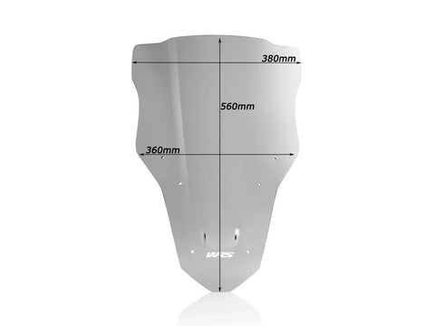 WRS Touring Windscreen Smoked (HO003F)