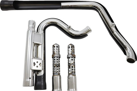 Cobra Speedster 909 Short 2-into-2 Exhaust System Black (6708B)