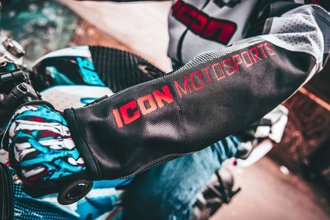 ICON Hooligan Ultrabolt Textile Jacket Red/Black/White