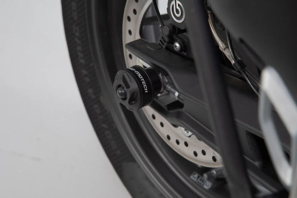 SW-Motech Rear Axle Slider Black