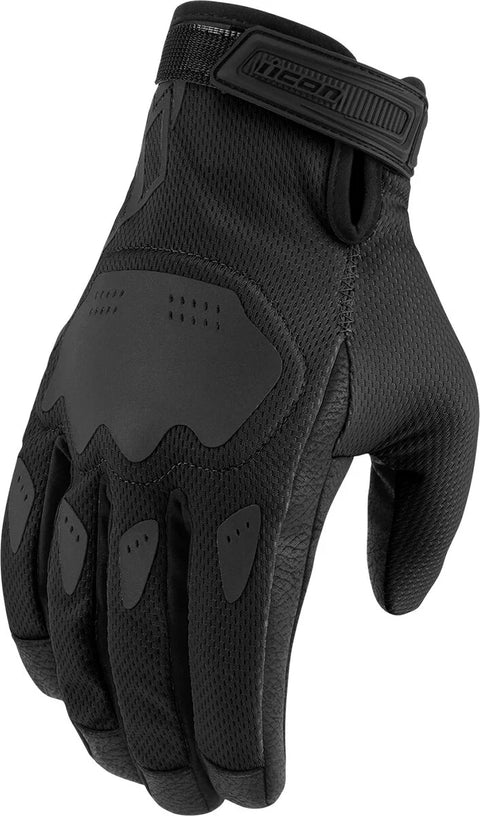 ICON Hooligan CE Gloves Black