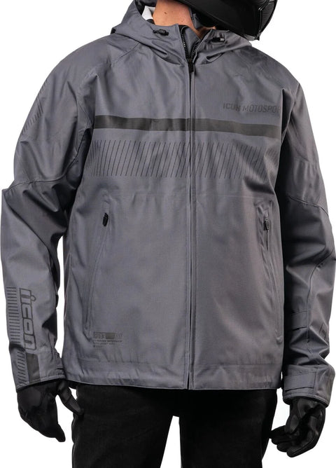 ICON PDX3 CE Textile Jacket Grey