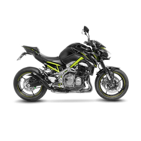LeoVince LV Corsa S Full Black Slip-on Muffler SS Kawasaki (15402SFB)