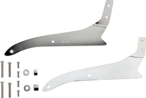 Cobra Mini Square Sissy Bar Chrome with Pad (02-4763)