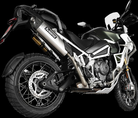 Akrapovic Slip-on Line Muffler Titanium Triumph