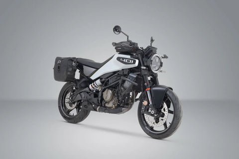 SW-Motech Legend Gear LC2 Side Bag System Black Edition — Husqvarna