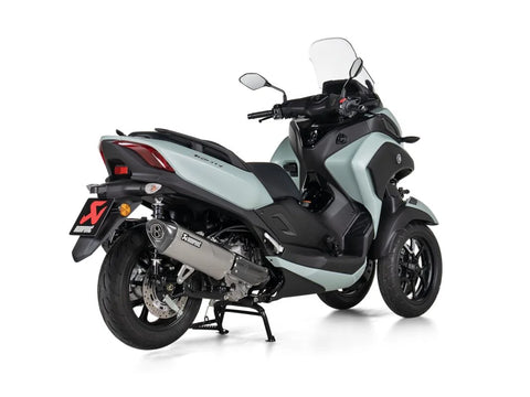 Akrapovic Slip-on Line Muffler Stainless Steel & Carbon End Cap Yamaha Tricity / X-Max
