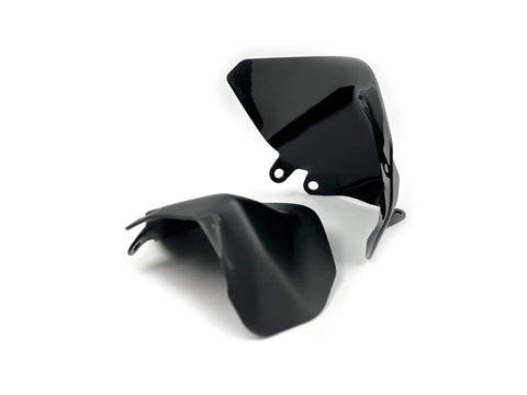 WRS Side Wind Deflectors Matt Black (BM097NO)