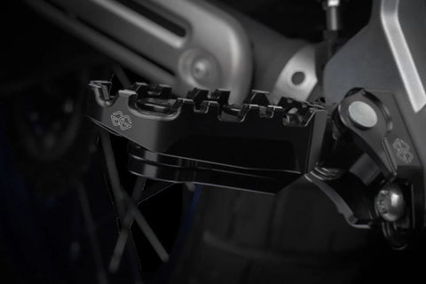 Gilles Tooling Tech-X Enduro Motorcycle Rider Footpegs Black (RGK-510-UF35-SET-B)
