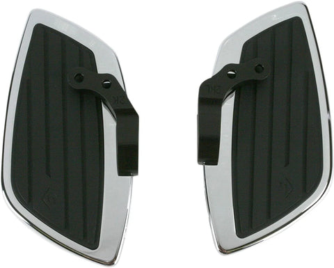 Cobra Swept Front Floorboard Kit Chrome (06-4115)