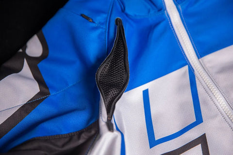 ICON Airform Retro Textile Jacket Blue/White