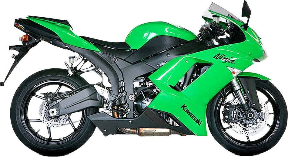 Akrapovic Slip-on Line Muffler Titanium Kawasaki Ninja (S-K6SO5-HACT)