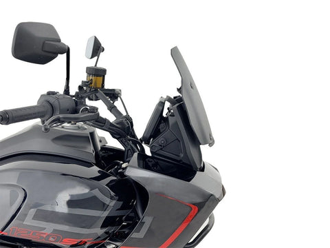 WRS Sport Windscreen Matt Black (HD006NO)