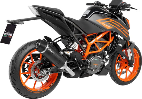 LeoVince LV One EVO Carbon Slip-on Muffler Ece KTM Duke 125 / Duke 390