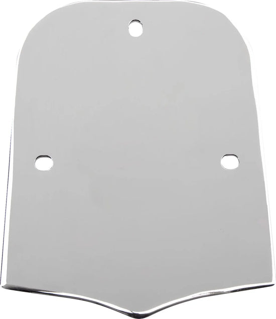 Cobra Plain Steel Backrest Insert Chrome for Tall Square Backrests