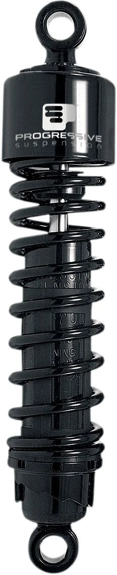 Progressive Suspension 412 Series Standard Shocks with Covers Black 11"