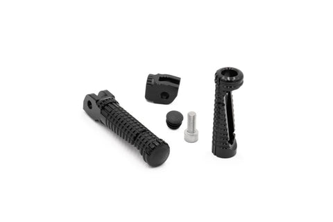 Gilles Tooling Racing Motorcycle Rider/Pillion Footpegs Black