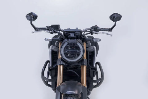SW-Motech Bar End Mirrors — Honda