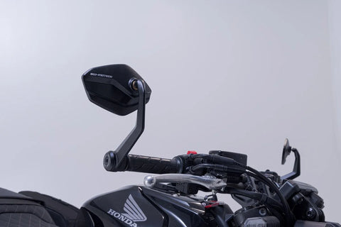 SW-Motech Bar End Mirrors — Honda