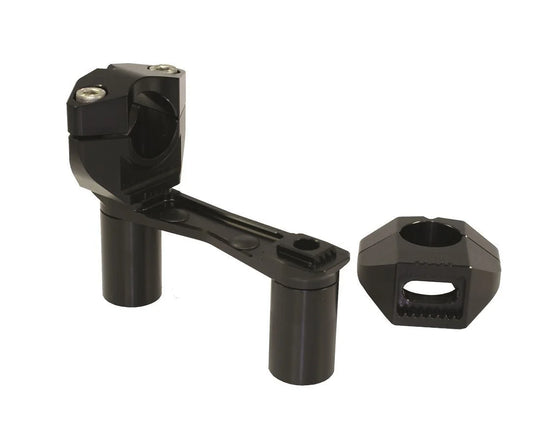 Gilles Tooling 2DGT Adjustable Handlebar Risers Black (2DGT-18-B)