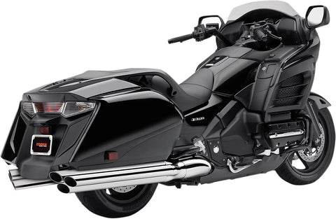 Cobra 6-into-6 Slip-on Mufflers Chrome