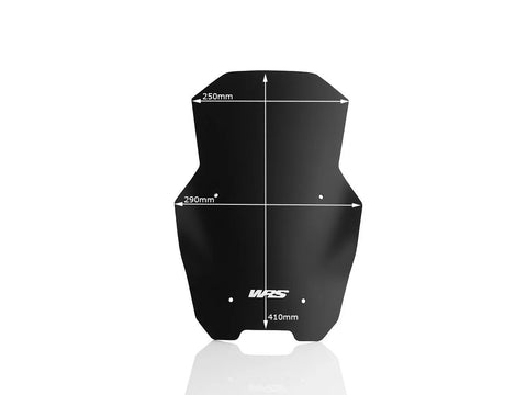 WRS Sport Windscreen Matt Black (HO013NO)